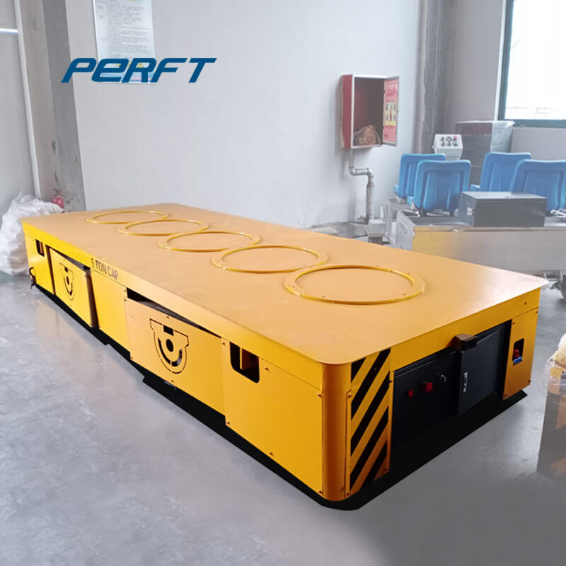 China Customized Trackless Transfer Cart For Workshop 